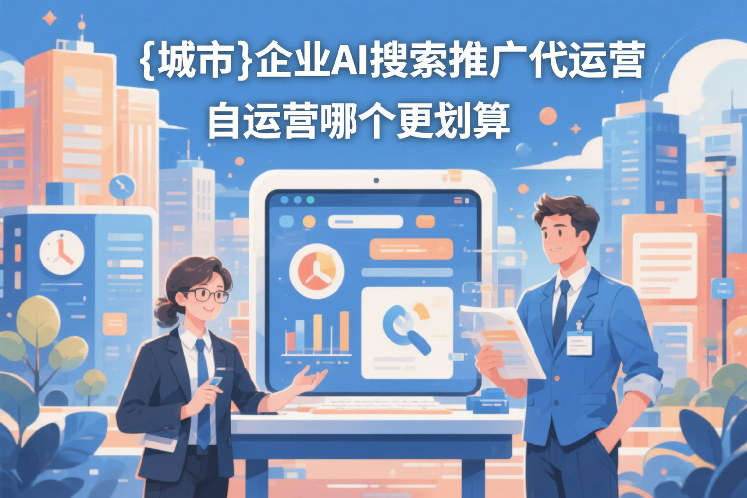 新疆企业AI搜索推广代运营和自运营哪个更划算