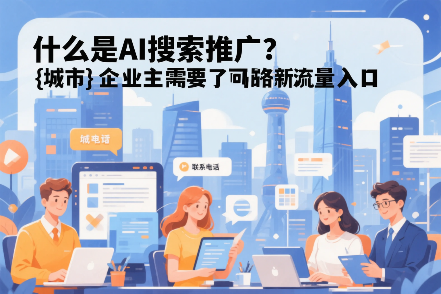 什么是AI搜索推广？新疆企业主需要了解的新流量入口