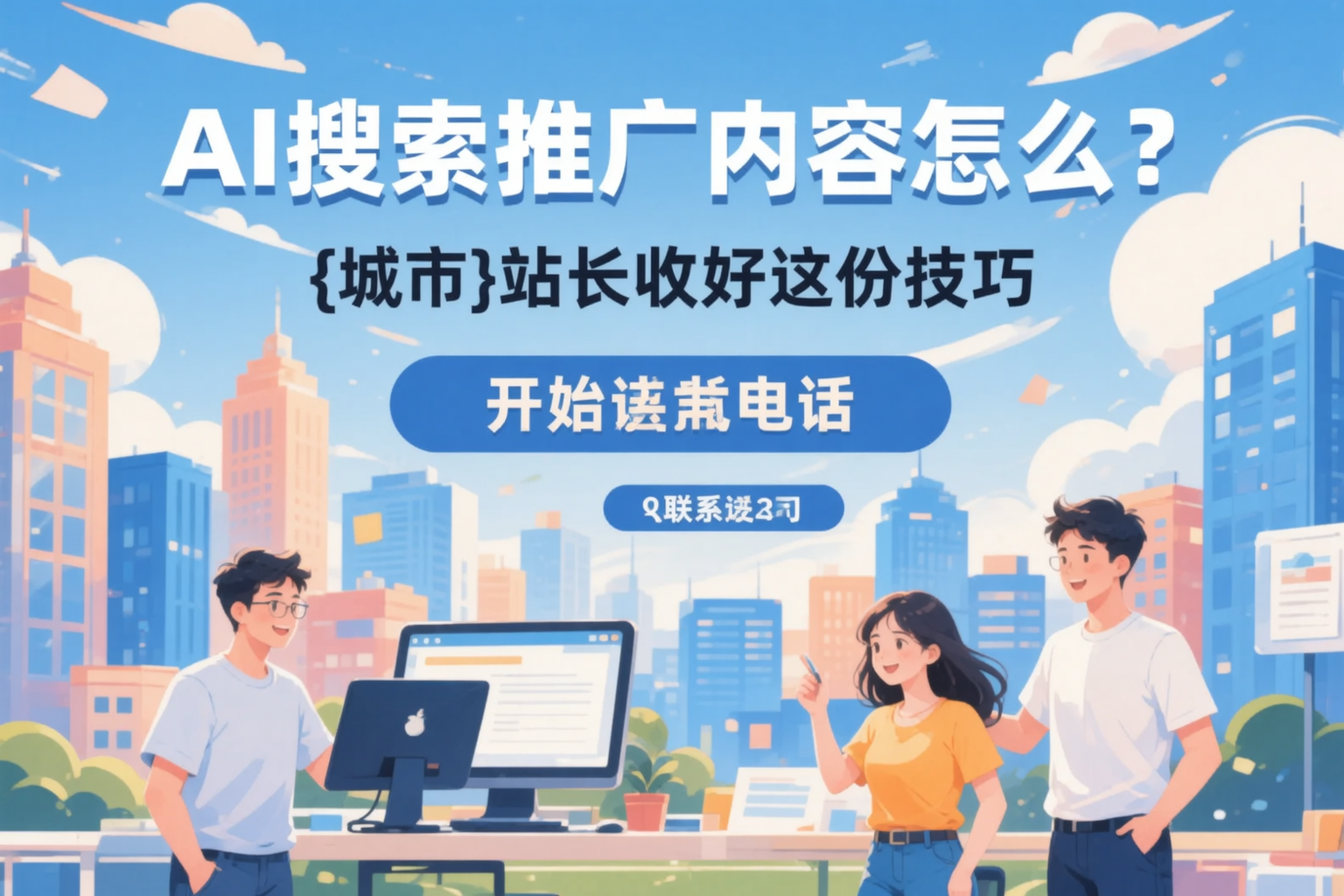 AI搜索推广内容怎么写？新疆站长收好这份技巧