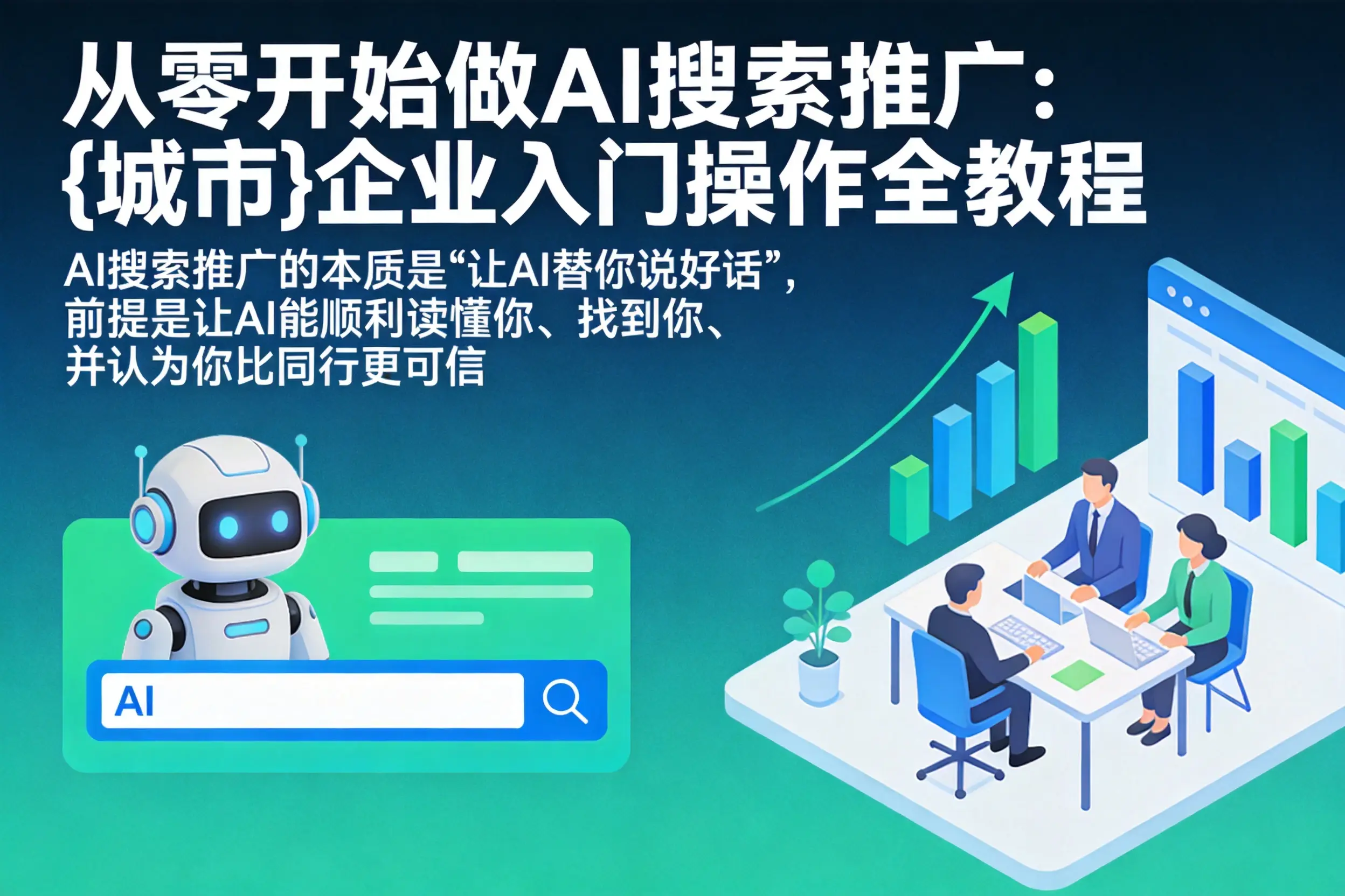 从零开始做AI搜索推广:新疆企业入门操作全教程