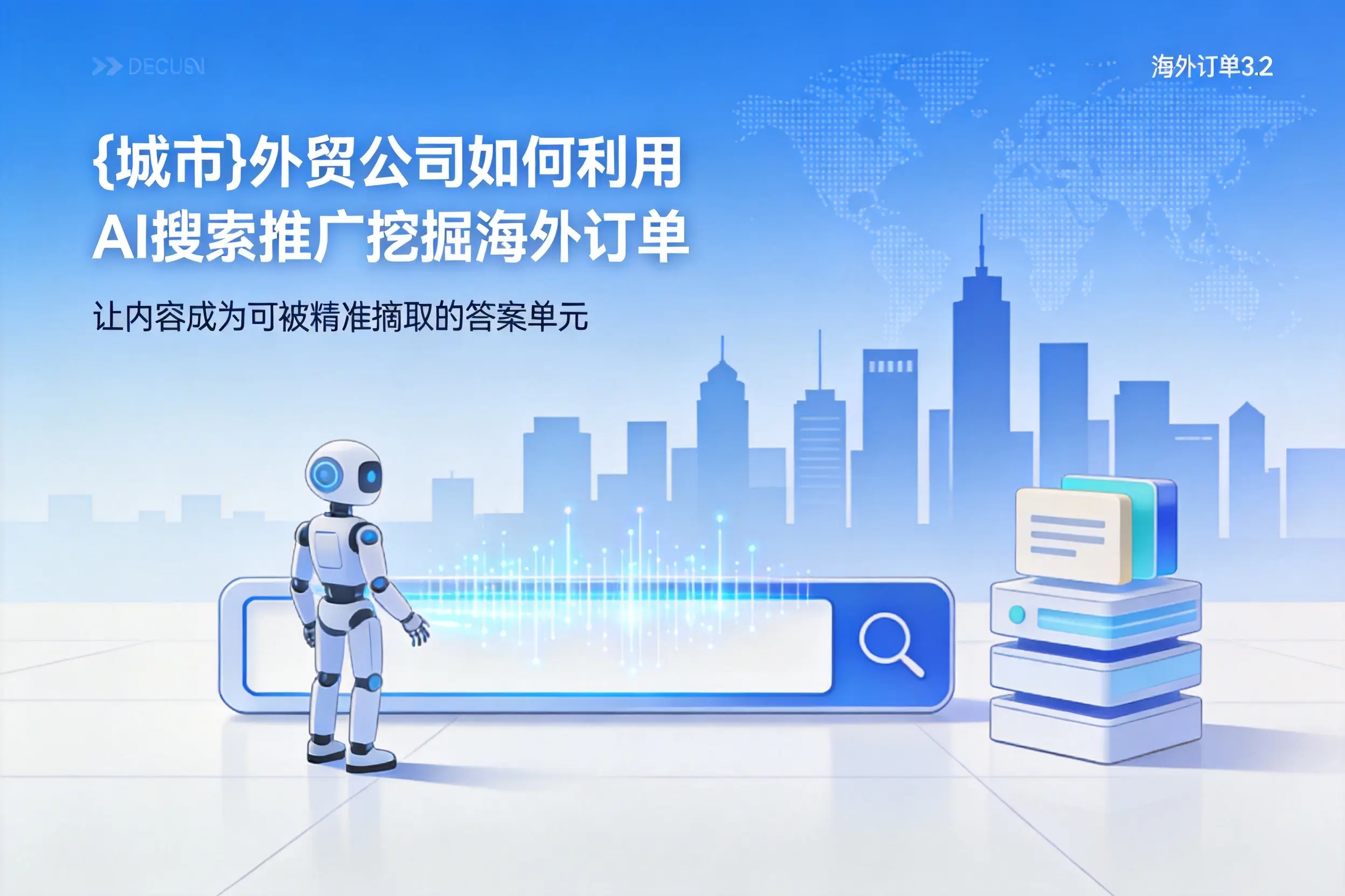 新疆外贸公司如何利用AI搜索推广挖掘海外订单