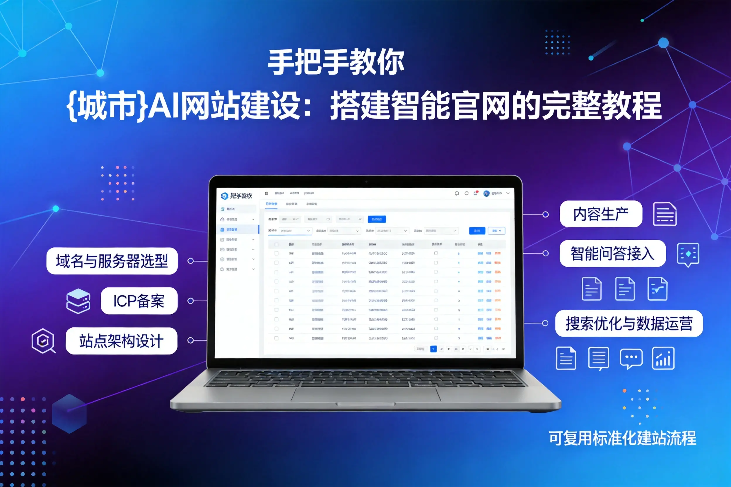 手把手教你新疆AI网站建设：搭建智能官网的完整教程