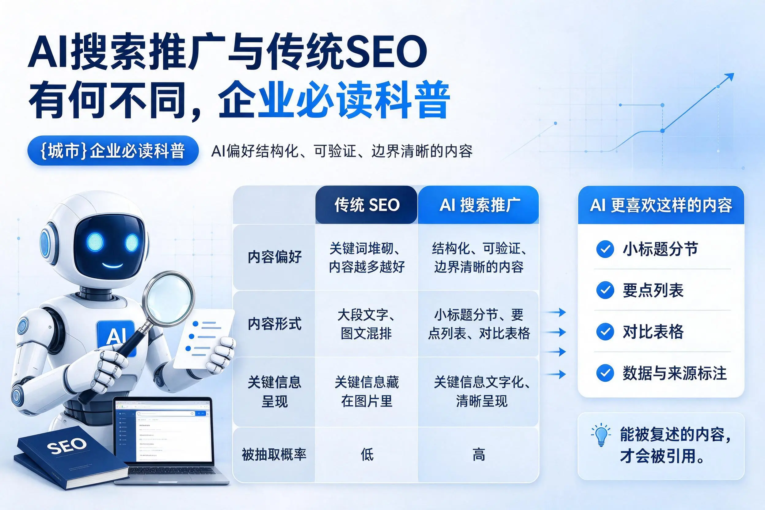 AI搜索推广与传统SEO有何不同,新疆企业必读科普