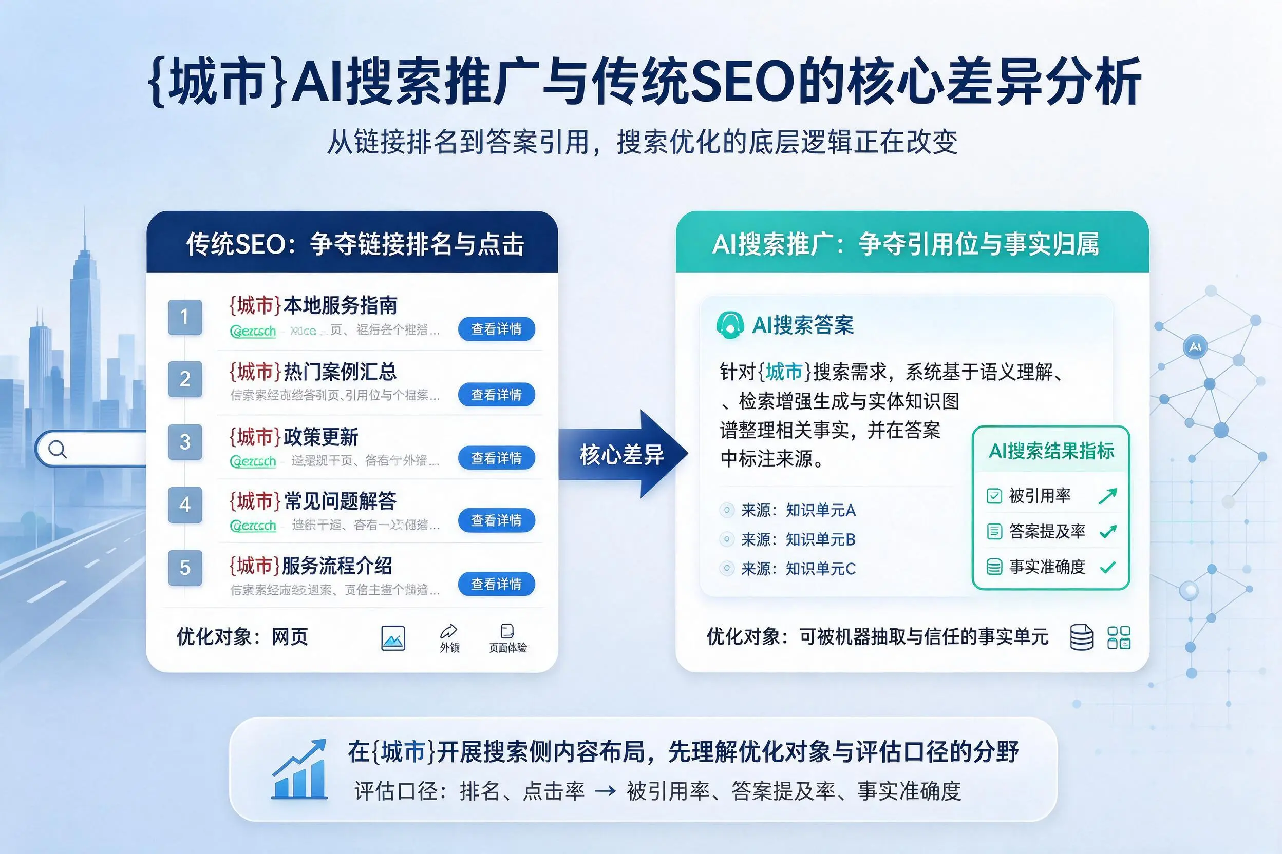 新疆AI搜索推广与传统SEO的核心差异分析